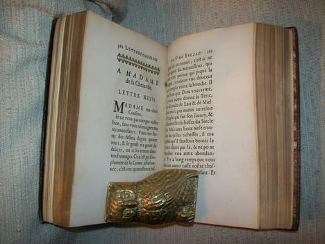 LETTRES CHOISIES du Sieur de Balzac. Seconde partie (sur 2).. BALZAC