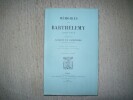 MEMOIRES DE BARTHELEMY 1768-1819. Publiés par Jacques de Dampierre.. BARTHELEMY Marquis de 