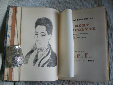 LA MORT D'HIPPOLYTE.. LACRETELLE Jacques de