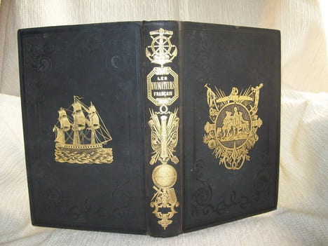 LES NAVIGATEURS FRANCAIS. Histoire des navigations, découvertes et colonisations françaises.. GUERIN Léon