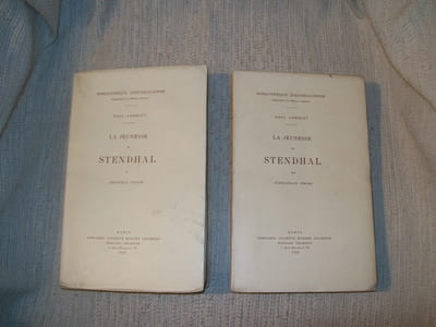 LA JEUNESSE DE STENDHAL. Grenoble 1783-1799, Paris-Milan 1799-1802.