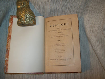 LA MYSTIQUE DIVINE naturelle et diabolique. Ouvrage traduit de l'allemand par M Charles Sainte Foi. 2e édition.