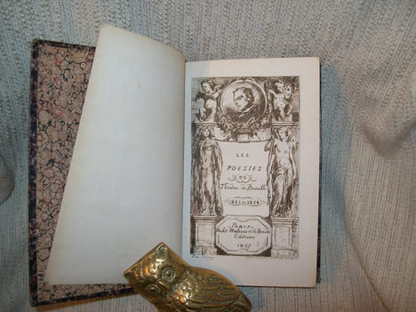 LES POESIES de Théodore de Banville 1841-1854.. BANVILLE Théodore de