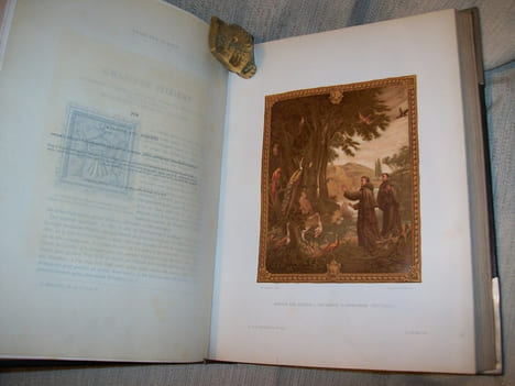 SAINT FRANCOIS D'ASSISE. La vie de Saint François, Saint François après sa mort.. CHERANCE Léopold de GREZEQ Henri CHANDAY Ubald