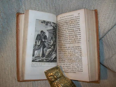 ABREGE DU VOYAGE DU JEUNE ANACHARSIS EN GRECE par l'Abbé Barthélémy; rédigé par Ant. C** ancien Maître ès-Arts. TOME II seul (sur 2).