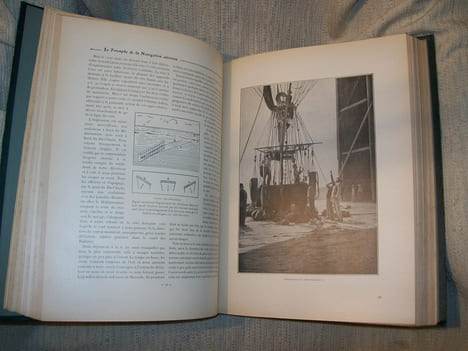 LE TRIOMPHE DE LA NAVIGATION AERIENNE aéroplanes, dirigeables, sphériques.. LA VAULX Comte Henri de