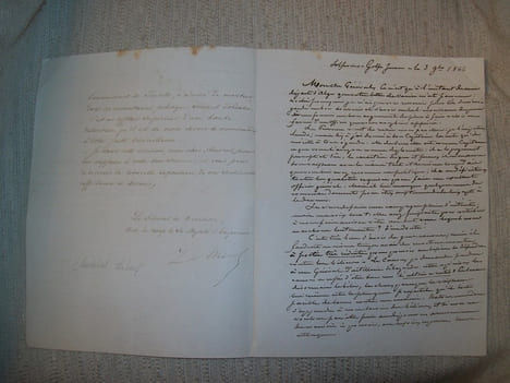 BATAILLE DE LISSA Italie Autriche Marine Française. DOCUMENTS MANUSCRITS ORIGINAUX DE 1866.. undefined