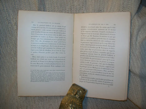 LA POLITIQUE DE LA FRANCE EN AFRIQUE 1896-1898. Mission Marchand, Niger, Madagascar.. LEBON André
