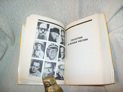 LE VRAI VISAGE DU MASQUE roman policier, espionnage, aventure, western. VOLUME 2.