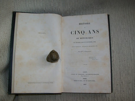 HISTOIRE DE CINQ ANS DE REPUBLIQUE de février 1848 à novembre 1852, faits religieux, politiques, militaires etc.. B*** Publiciste