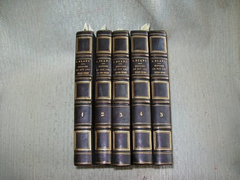 HISTOIRE DE DIX ANS 1830-1840. Révolution Française.. BLANC Louis