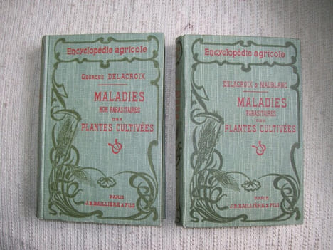 MALADIES DES PLANTES CULTIVEES. Maladies non parasitaires. Maladies parasitaires. Encyclopédie agricole.. DELACROIX Georges