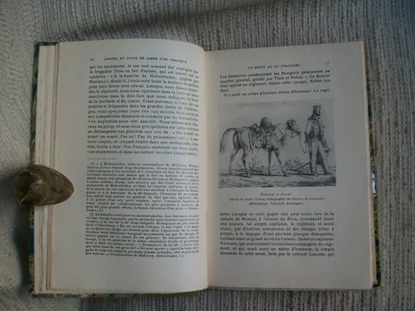 SOUVENIRS DE CHARLES PARQUIN. Amours et coups de sabre d'un Chasseur à Cheval (1803-1809). De la Paix de Vienne à Fontainebleau (1809-1814). Annotés ...