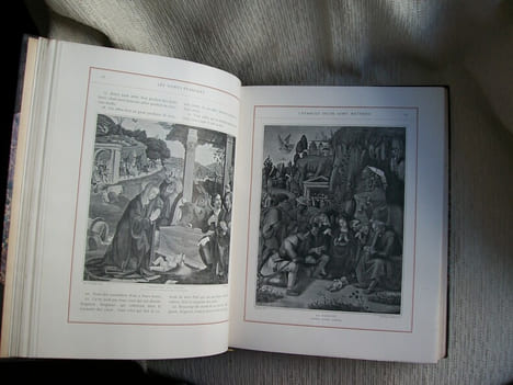 LES SAINTS EVANGILES. Traduction par l'Abbé Glaire.. undefined
