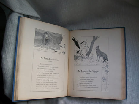 FABLES DE LA FONTAINE. Cent fables choisies. Introduction de L Tarsot. Illustrations de Henry Morin.. LA FONTAINE