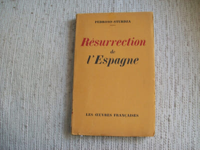 RESURRECTION DE L'ESPAGNE.