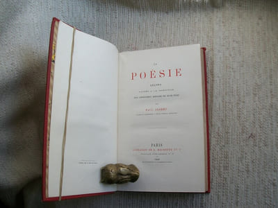 LA POESIE. Leçons faites à la Sorbonne pour l'enseignement secondaire des jeunes filles.