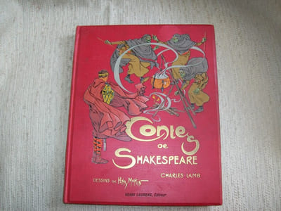 LES CONTES DE SHAKESPEARE. Songe d'une nuit d'éte. Le marchand de Venise. Hamlet. Macbeth. Le Roi Lear. La mégère apprivoisée. Roméo et Juliette. Othello. Traduction et préface de Teodor Wyzewa.