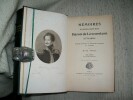 MEMOIRES du Général-Major Russe Baron de Löwenstern. Publiés d'après le manuscrit original et annotés par M-H Weil.. LOWENSTERN Baron de