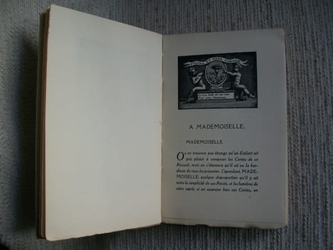 CONTES DE MA MERE LOYE. Histoire ou contes du temps passé et contes en vers. . PERRAULT Charles