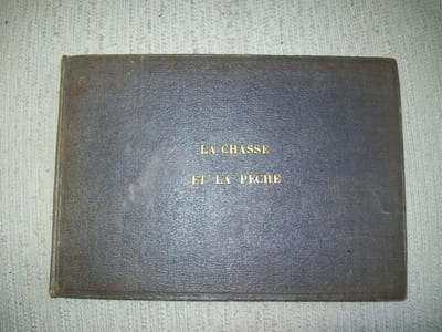 ALBUM DE LA CHASSE ET DE LA PECHE. Autour de la table.