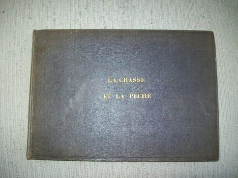 ALBUM DE LA CHASSE ET DE LA PECHE. Autour de la table.. undefined