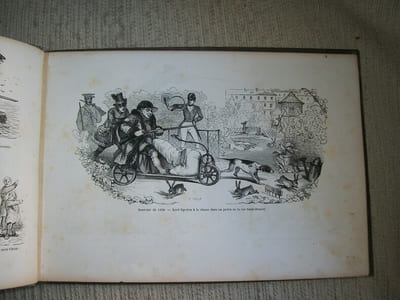 ALBUM DE LA CHASSE ET DE LA PECHE. Autour de la table.