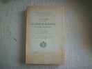 ACTES CONCERNANT LES VICOMTES DE MARSEILLE et leurs descendants. publiés par H de Gérin-Ricard et Emile Isnard.. GERIN-RICARD de ISNARD Emile