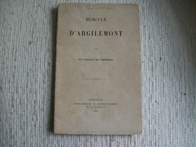 HERCULE D'ARGILEMONT.