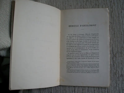 HERCULE D'ARGILEMONT.