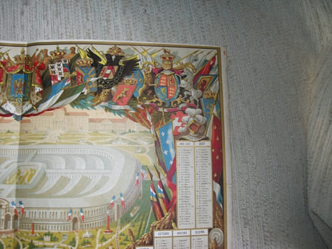 EXPOSITION UNIVERSELLE DE PARIS 1867. Calendrier entièrement illustré en couleurs.. undefined