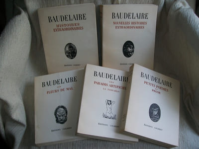 OEUVRES. Les fleurs du mal. Les paradis artificiels. Petits poèmes en prose. Histoires extraordinaires. Nouvelles histoires extraordinaires.