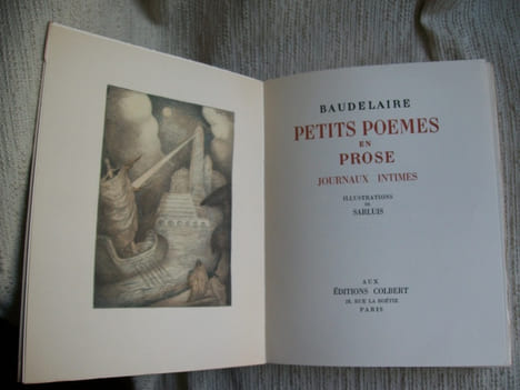 OEUVRES. Les fleurs du mal. Les paradis artificiels. Petits poèmes en prose. Histoires extraordinaires. Nouvelles histoires extraordinaires.. ...