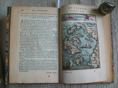 DESCRIPTION DE L'UNIVERS. Extrait du TOME III Europe (édition originale de Paris 1683). Chapitre IX TURQUIE D'EUROPE et Chapitre X ILES DE L'ARCHIPEL GRECE.