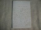 ARSENAL DE BREST. ARTILLERIE DE MARINE. Lettres manuscrites originales, correspondance privée 1861-1865.. DUPUY de LOME GUEYDON Amiral de