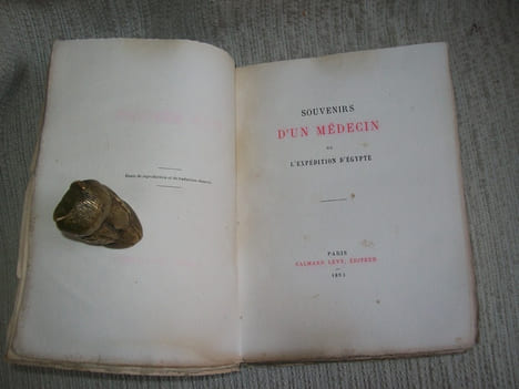 SOUVENIRS D'UN MEDECIN DE L'EXPEDITION D'EGYPTE.. DESGENETTES René