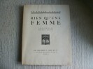 RIEN QU'UNE FEMME.. CARCO Francis