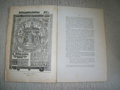 LES IMPRIMEURS VENDOMOIS et leurs oeuvres (1514-1881) nouvelle édition précédée d'une lettre de M Paul Lacroix (Bibliophile Jacob). MELANGES ...