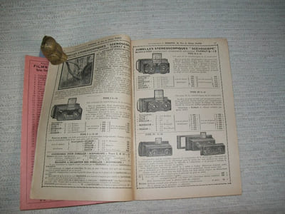 PHOTOGRAPHIE. Etablissements Demaria 35 Rue de Clichy. Catalogue 1922 2e édition.