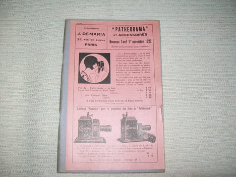 PHOTOGRAPHIE. Etablissements Demaria 35 Rue de Clichy. Catalogue 1922 2e édition.. undefined