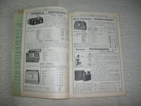 PHOTOGRAPHIE. Etablissements Demaria 35 Rue de Clichy. Catalogue B 1922.. undefined