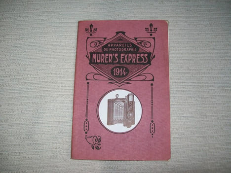 MURER'S EXPRESS appareils de photographie 1914.. undefined