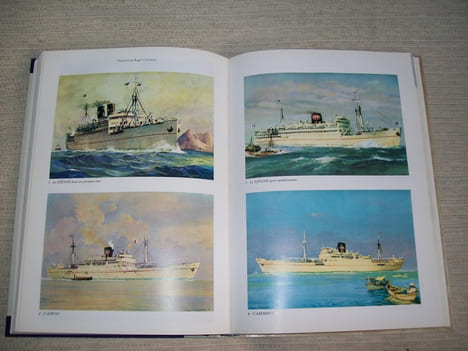 HISTOIRE DE LA COMPAGNIE DE NAVIGATION PAQUET et des relations France Maroc levant Sénégal de 1863 à nos jours. Préface de Paul Reggio-Paquet.. ...