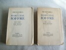 MEMOIRES du Maréchal Joffre 1910-1917.. JOFFRE 