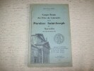 COMPTE-RENDU DES FETES DU CENTENAIRE de la Paroisse Saint-Joseph de Marseille 26-29 janvier 1933.. GANAY Abbé Marius