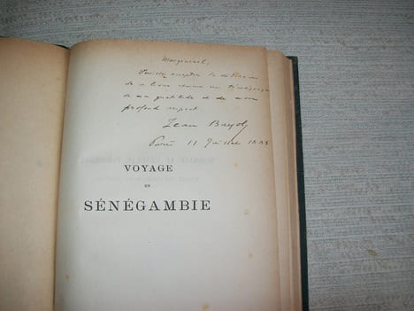VOYAGE EN SENEGAMBIE. Haut Niger, Bambouck, Fouta-Djallon et Grand Bélédougou 1880-1885.. BAYOL Dr Jean