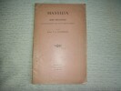 MASSILIA son enceinte quarante neuf ans avant J&eacute;sus-Christ.. GAUDEMARIS Comte de