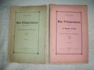 NOS PRECURSEURS. Tomes I et II (sur 3). VOLLE Joseph