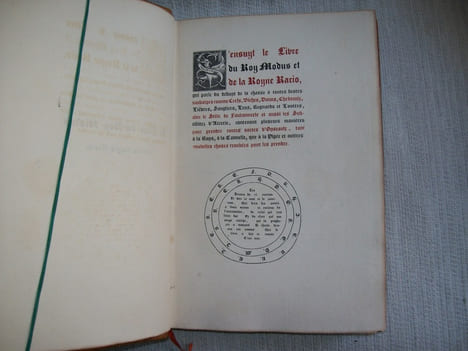 LE LIVRE DU ROY MODUS ET DE LA ROYNE RACIO. Nouvelle édition conforme aux manuscrits de la Bibliothèque Royale. Avec une préface d'Elzéar Blaze.. ...