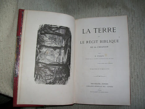 LA TERRE ET LE RECIT BIBLIQUE DE LA CREATION.. POZZY